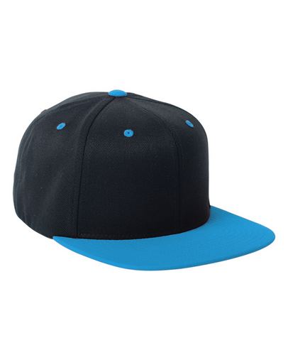 Custom Logo  Flexfit Wool Blend Snapback Two-Tone Cap - 110FT 